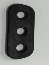 Borracha de silicone de vedação de cabo trifásico